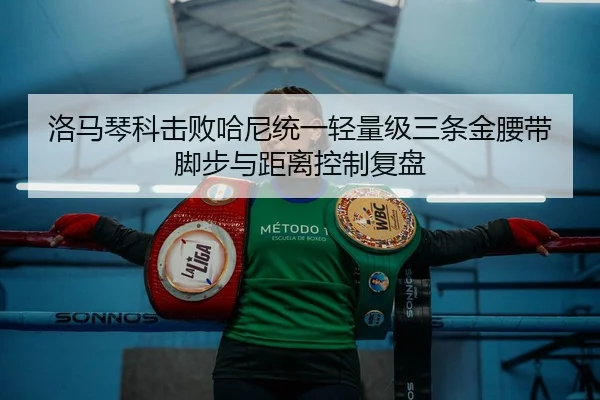 洛马琴科击败哈尼统一轻量级三条金腰带脚步与距离控制复盘